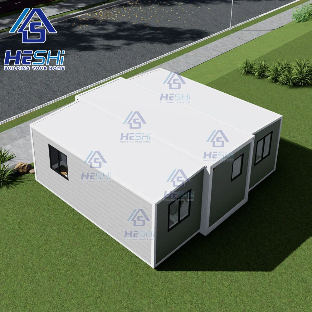 Ready To Ship Prefabricated 20ft 40ft Expandable Container House 2 3 4 ...