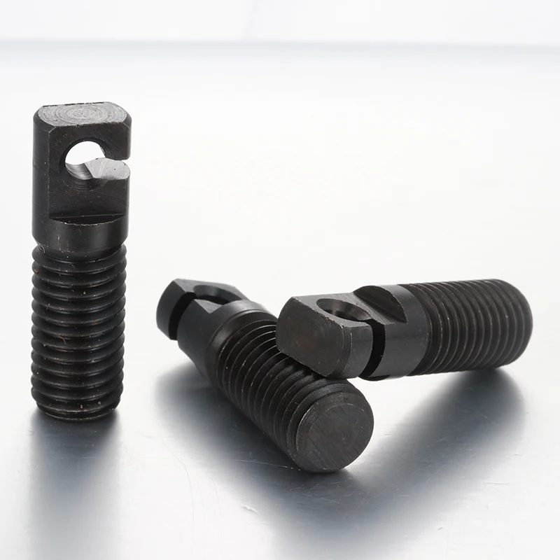 product factory direct stainless steel spring anchor tension spring stud full thread locking screw-41