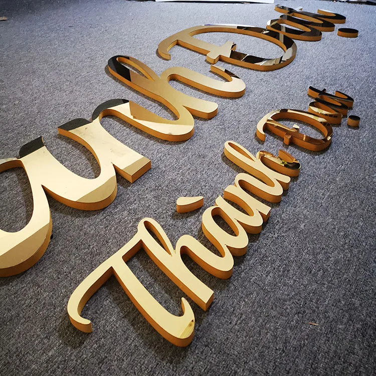 Some Gold Letters And A Wire Background, Luck, Lan, Business