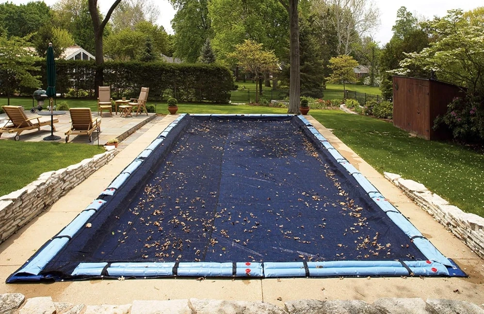 Durable PE Mesh Easy Roll-Up Leaf Net Cover Wholesale Price Protects Main Pool and Saves Cleaning Time factory