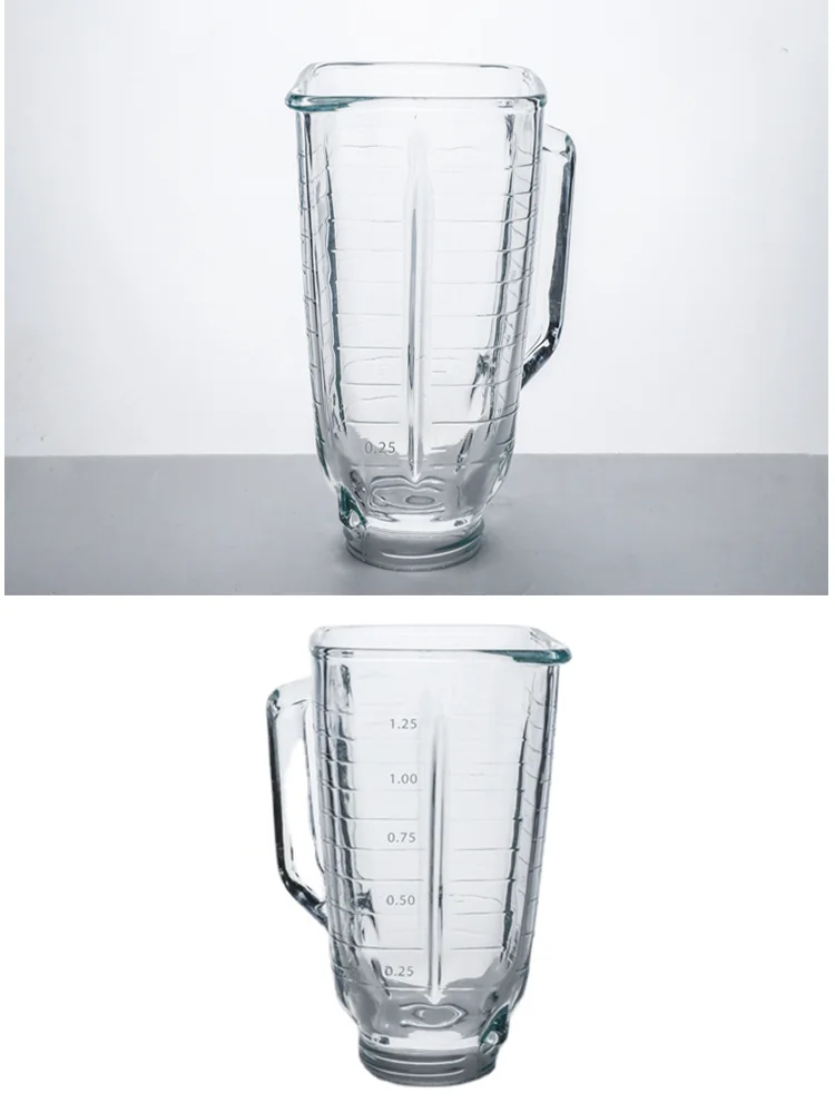 Cheap 1.25l Square Blender Jar Vasos De Licuadora A06 Oster 4655 Glass