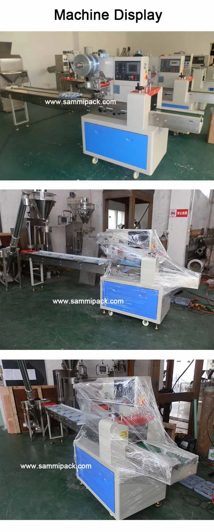 Αυτόματη οριζόντια συσκευασία ροής συσκευασίας συσκευασίας παγωτό Lolly Popsicle συσκευασία μηχανή 5