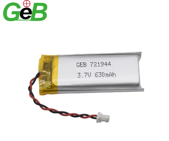 Batterie Lithium-Polymère 3.7V 1250mAh - Modèle 682052 - Rechargeable - Neuve