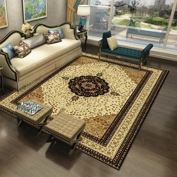 New Fashion Washable Large Persian Carpet Center Rug For Living Room
