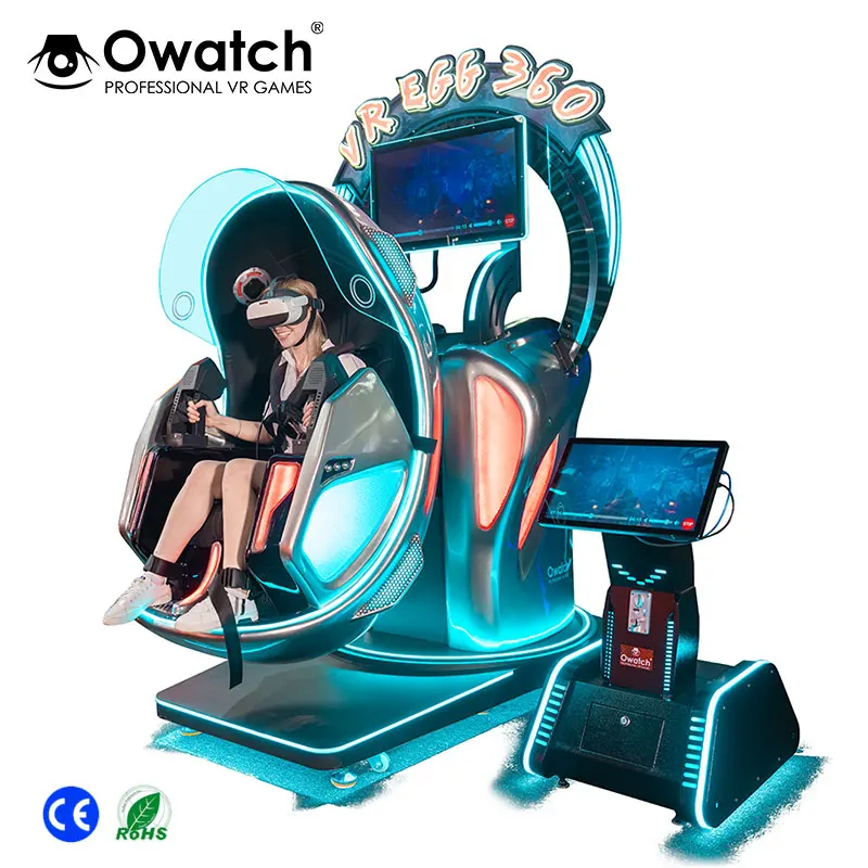 Factory Outlets New 9D VR Simulator Equipment Indoor Real Roller Coaster  Experience Virtual Reality Game Machine Metal Material