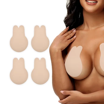 Disposable Nipple Covers With Lift Nonwoven Breast Lift Pasties Adhesive Nipple Cover Pads OEM ODM Private Label Factory Supply