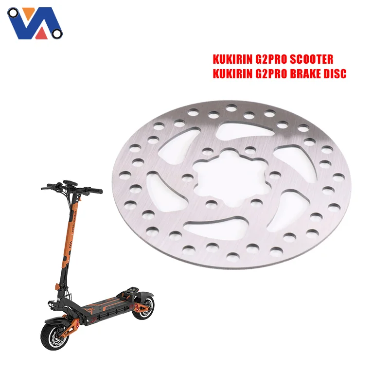 product 120mm 6 holes brake disc for kugoo  kukirin g2 pro electric scooter brake spare parts-4