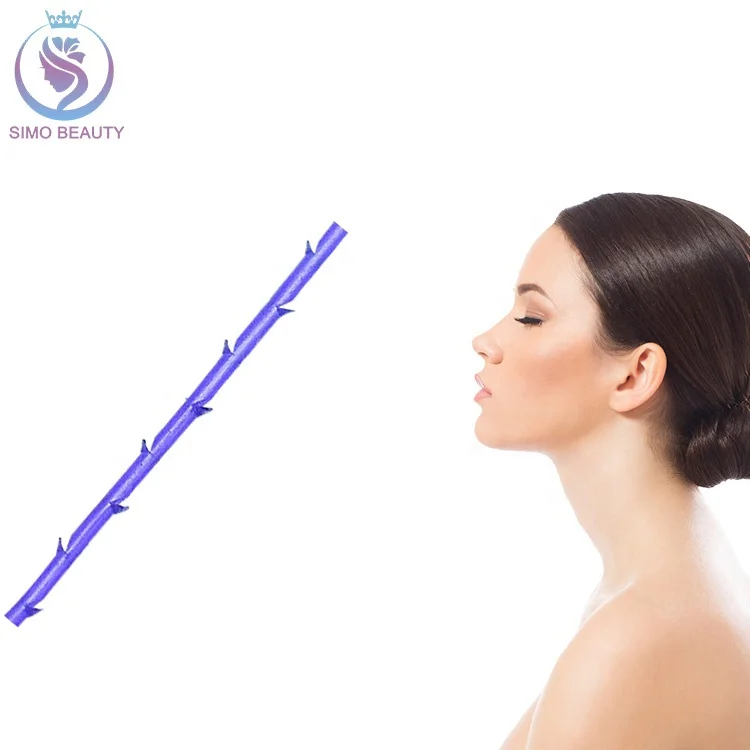 Новая Корейская технология pdo резьба подъемная игла 3D колючая нить для подтяжки лица тупой канюли