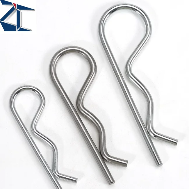 Highly Recommended Good quality R shape stainless steel lock pin sping cotter pin