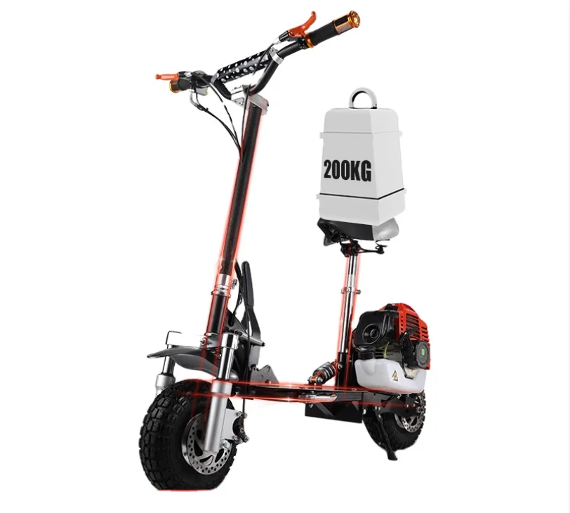 ZIP 2 Stroke 33cc Gas Powered Scooter for Adults & Off-Road Use