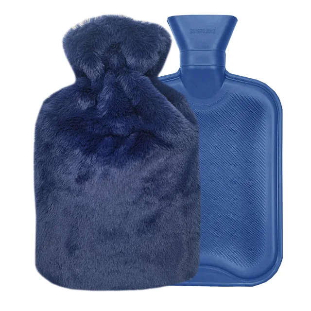 Hand 2L Rubber with Cover Hot Water Bottle
