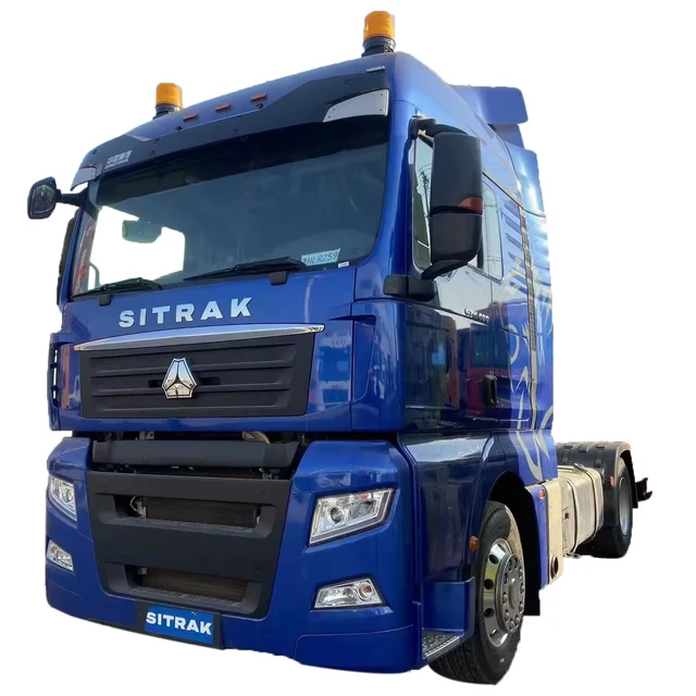Used SINOTRUK SITRAK diesel 480 horsepower 6X4 heavy duty tractor originally made in China