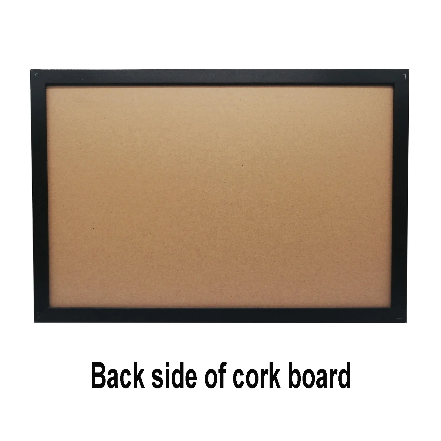 Standard Sizes Of 45x30cm Message Cork Board Decorative Pin Board Bulletin Board With Mdf Frame