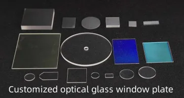 Custom BK7 Glass ar coated optical window plate for camera details