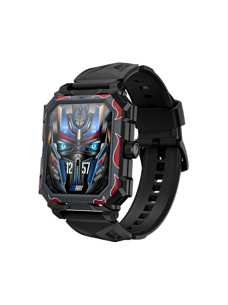 Official LOKMAT Android  Smartwatch  Smart Watch Fitness Sport Smart Watch New Flagship Waterproof Watch LOKMAT OCEAN MAX