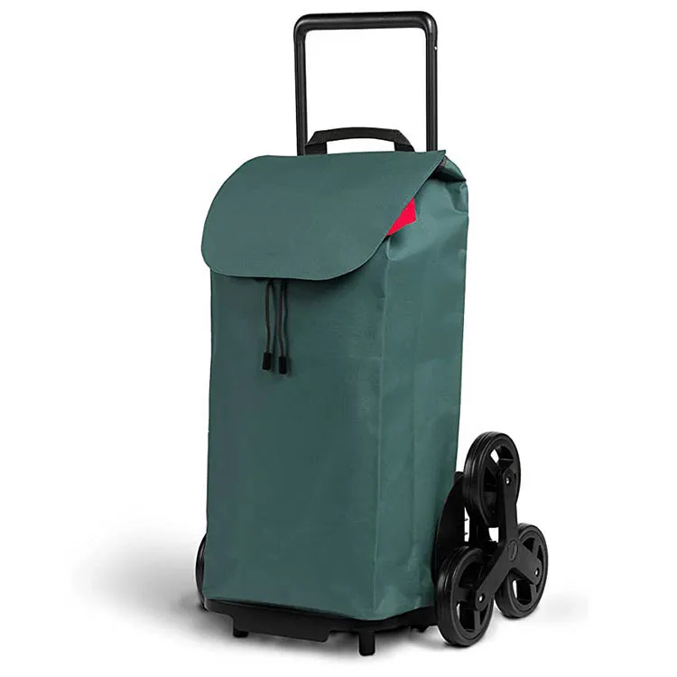 Customize Foldable Supermarket Trolley Shopping Bag Wheeled Market