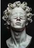 Blindfolded avatar 2m high