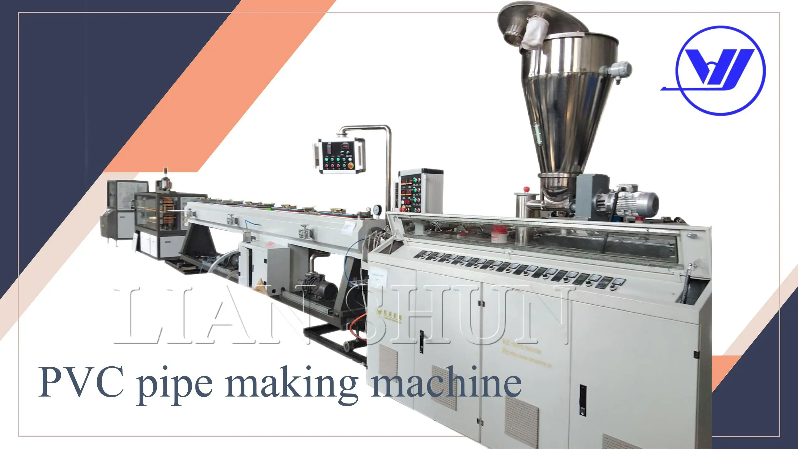 1663mm Pvc Pipe Production Line Plastic Pipe Making Machine Making Pvc