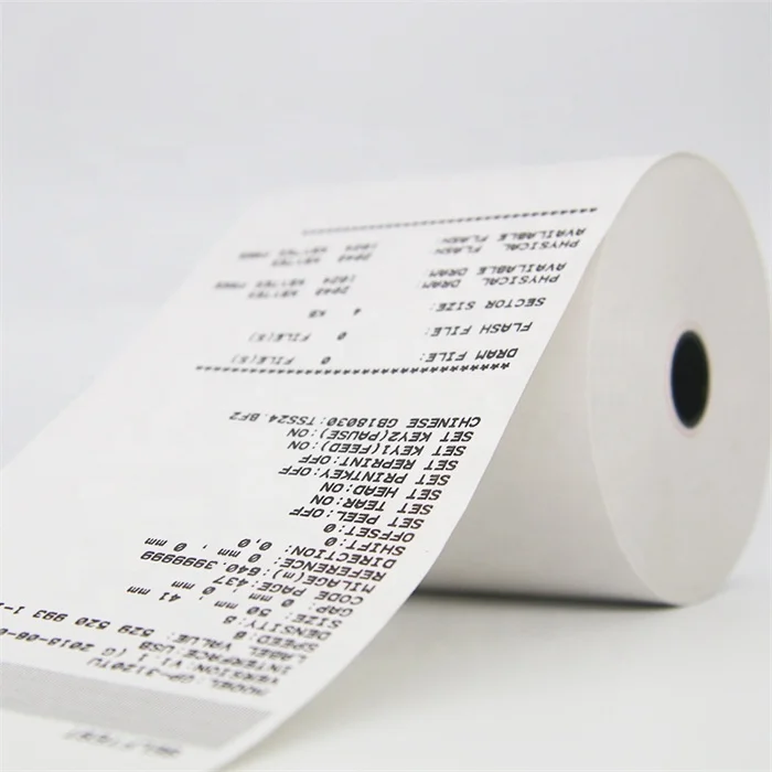 officeネット 上質ロール紙 58mm（紙幅）×80mm（外径）×17.5mm（内径） 普通紙タイプ （100巻パック） - 3