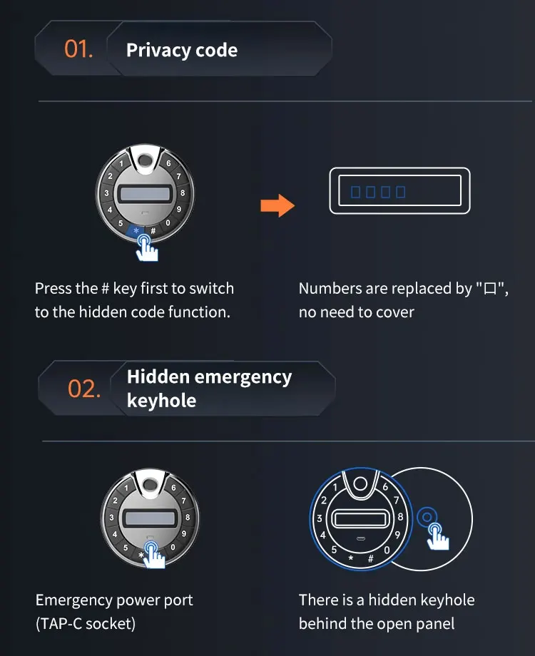 CEQSAFE Anti-theft Safe Secret Safe Box Safe Biometric Fingerprint TUYA APP WIFI Safe Box for Home manufacture