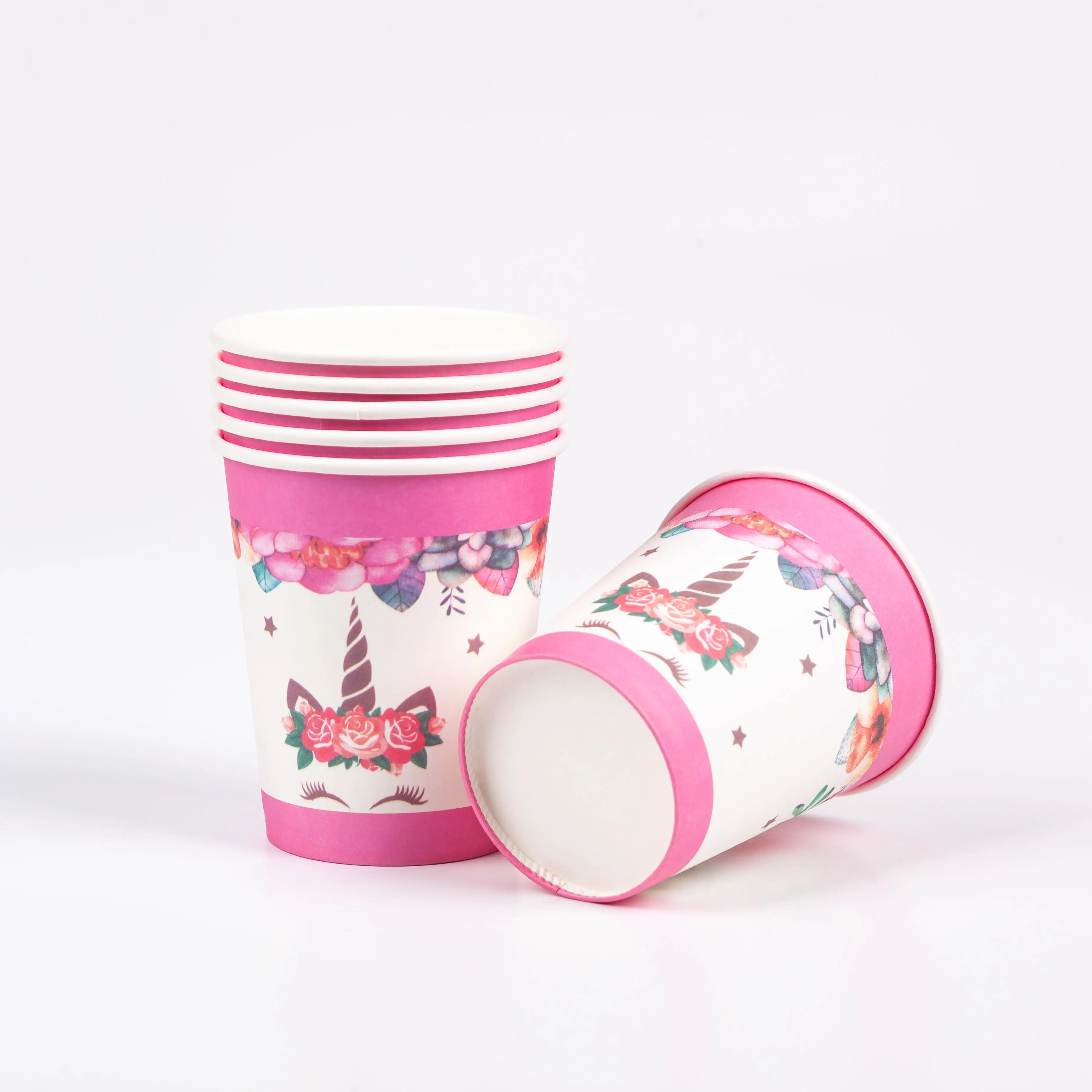 Customization Drinking Paper Cup Party Tableware Set - Buy Disposable ...