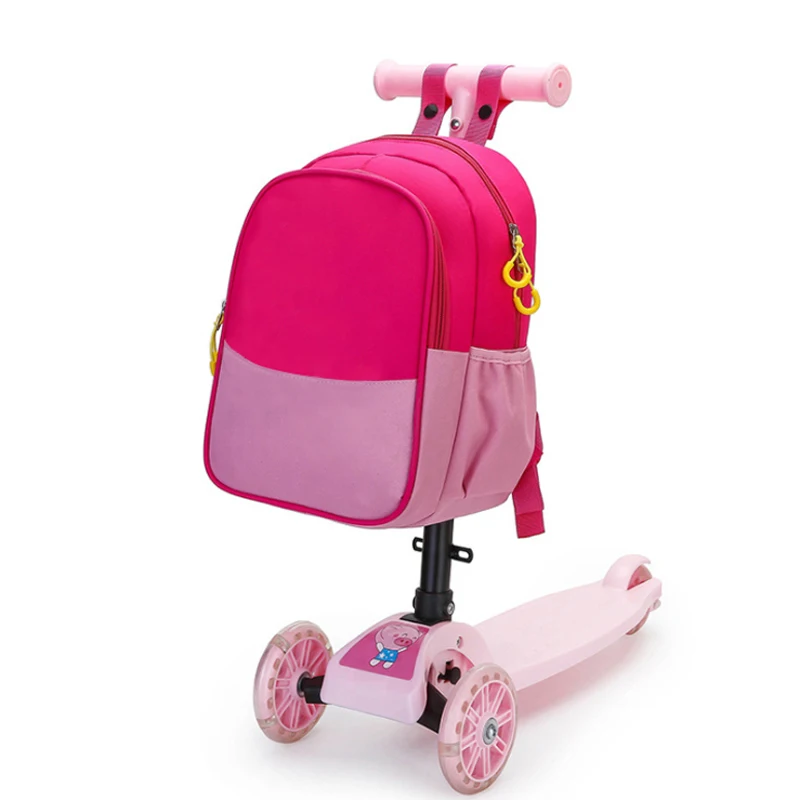 kids children scooter backpack cute desk