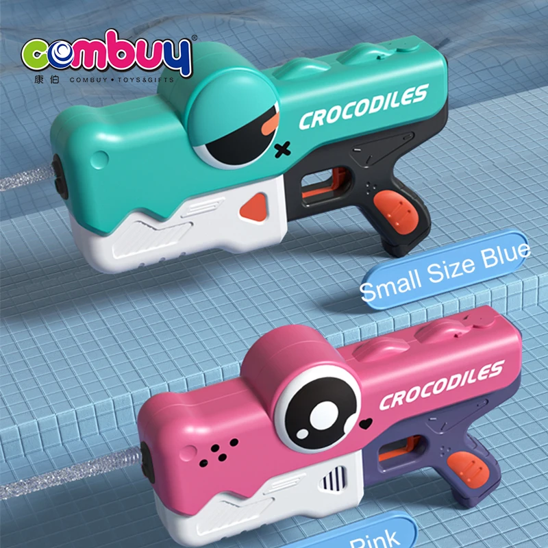 Recargable cocodrilo juego de tiro pistola de agua eléctrica