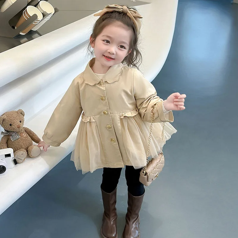 Baby Girl Girls Spring Dress Coats Toddler Coat Fashion Baby