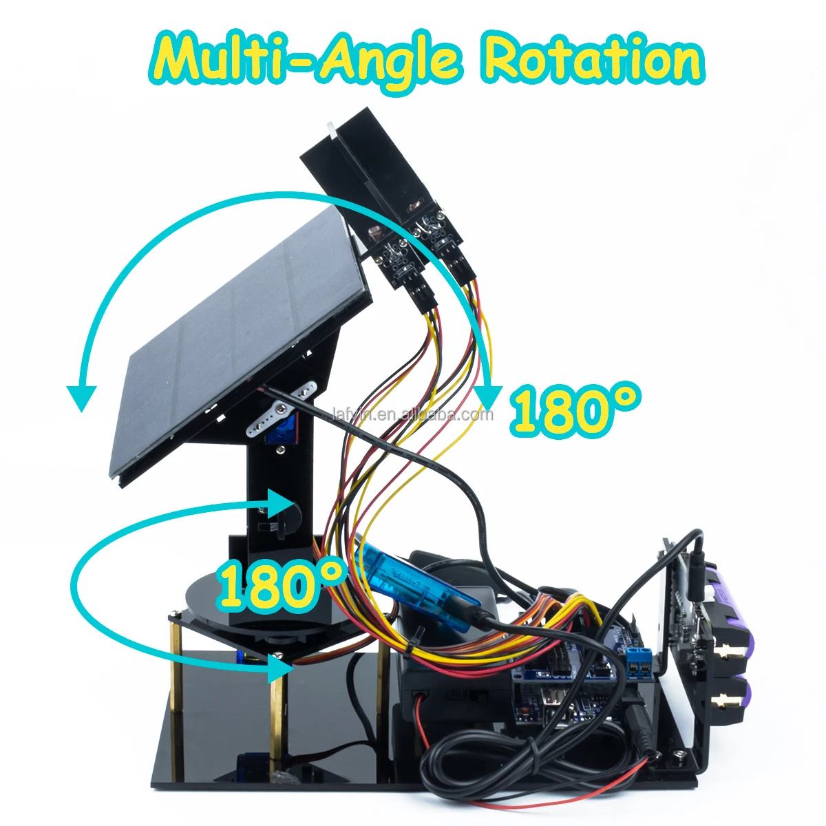 LAFVIN Solar Tracking Kit - Dual Axis DIY Learning Toy