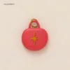 Pink Star Bag Charm