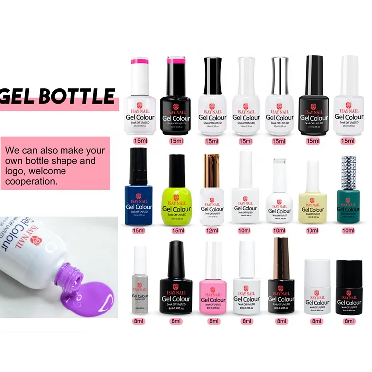 15 мл Замачивание УФ гель лак для Ногтей Стойкий 100 цветов ногтей