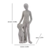 Man and Dog A - Sandstone Color