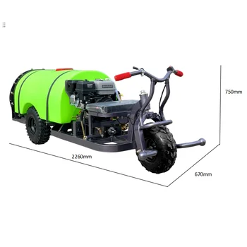 Three-wheel Drive Self-propelled Agricultural Sprayer For Farms And Gardens