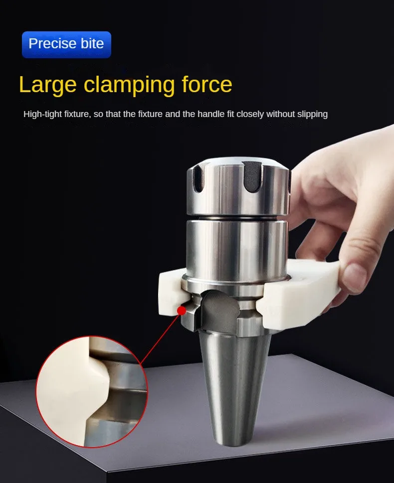 TEBAK Change Knife Holder Automatic Tool Change Holder BT30 BT40 Iso20/25 Iso30 CNC Knife Tool Clips Fork for Toolholder Fixture