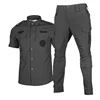 black with short sleeve