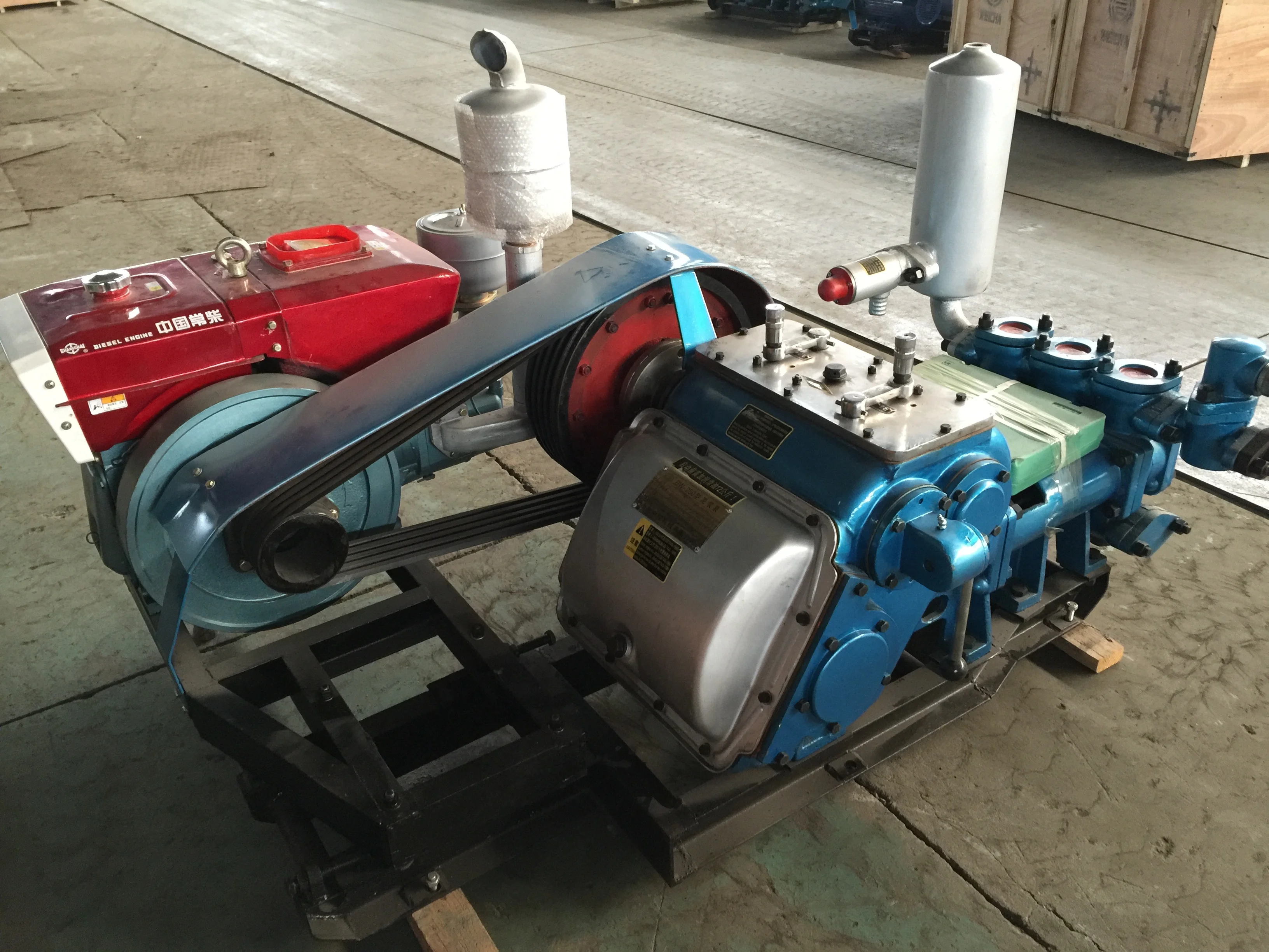 Электрический и дизельный и гидравлический двигатель BW250, буровой грязевой насос