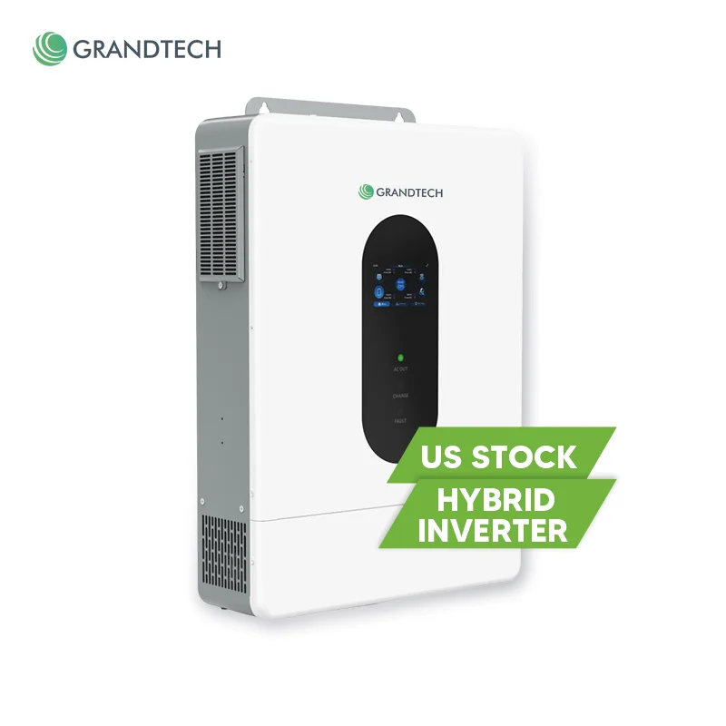 GRANDTECH Bộ biến tần năng lượng mặt trời lai MPPT 1kw 3kw 3.5kw 5kw 6kw 8kw 12KW Bộ biến tần lai 8kw 12KW 10KW ngoài lưới sóng sin chuẩn