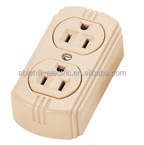 South America Standard Beige Bakelite Two Position Three Hole Six Hole ...