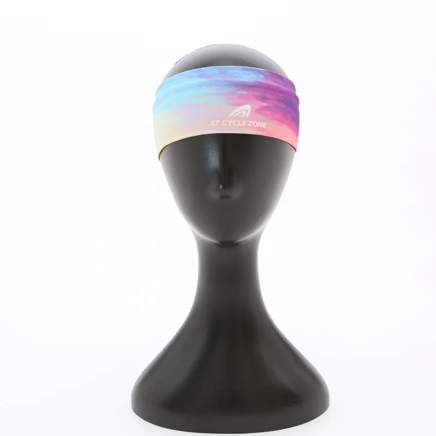 Эластичная спортивная повязка на голову с логотипом заказ