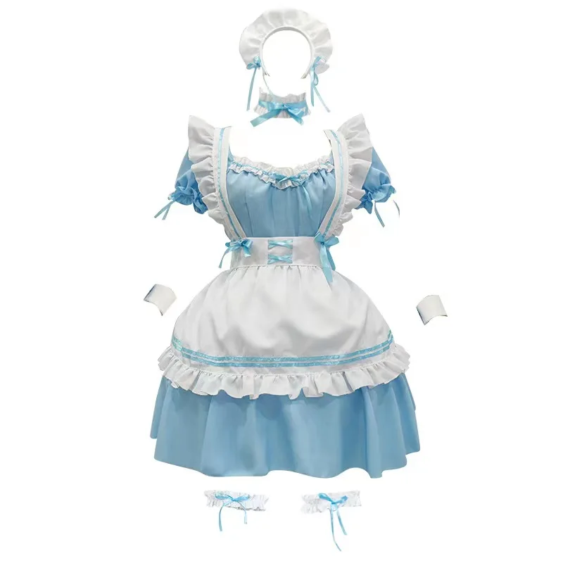 Cosplay Cute Style Dress Skirt Maid Dress Party Stage Anime Maid Dress Cosplay Cute Style Dress Skirt Maid Dress Party Stage Anime Maid Dress