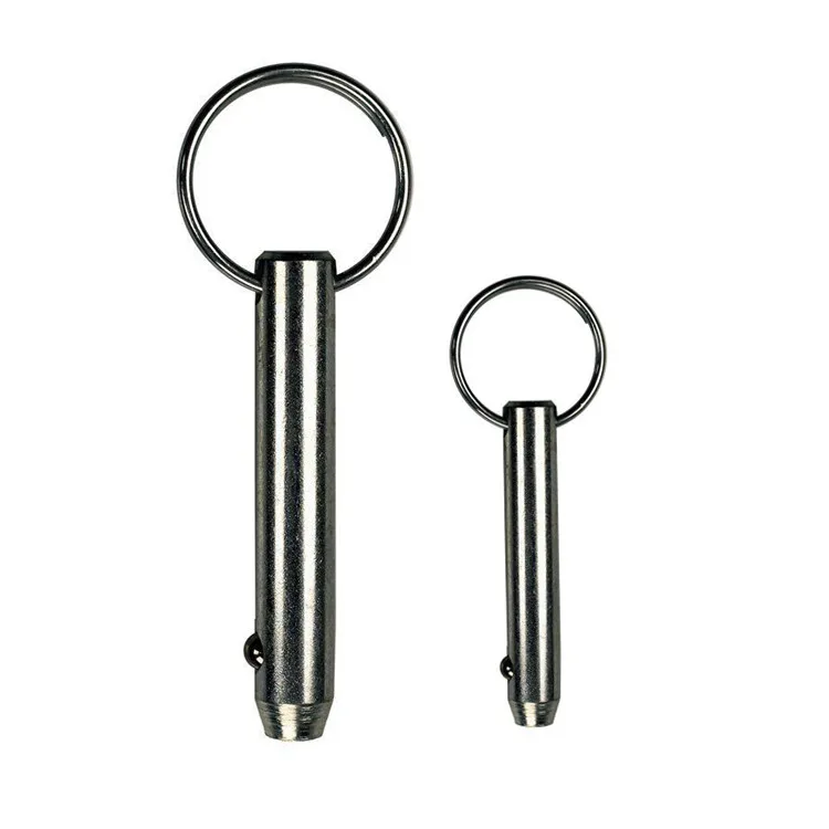 Detent Ball Lock Pin Threaded Stainless Steel Wire Linch Pin Pins For ...