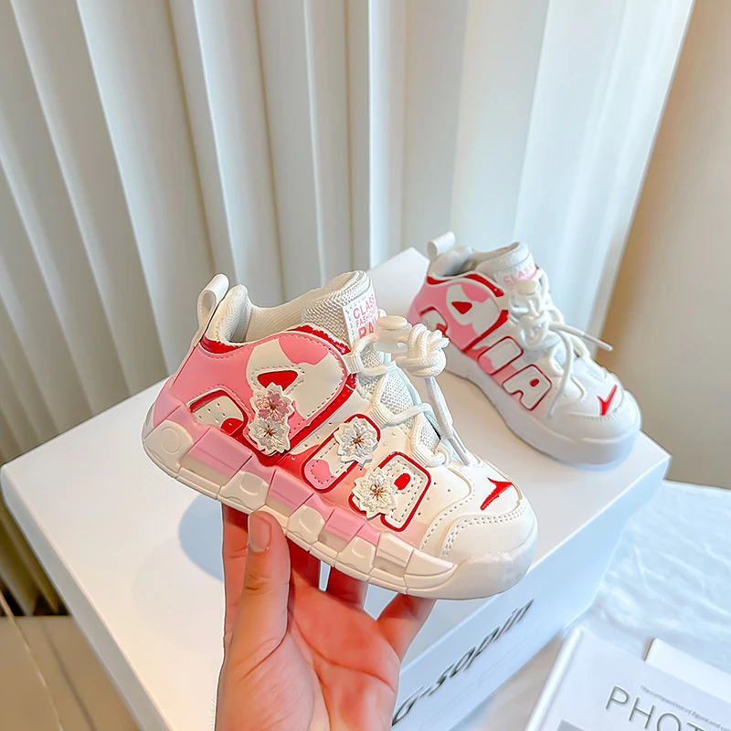 2023 Детские сетчатые дышащие кроссовки для