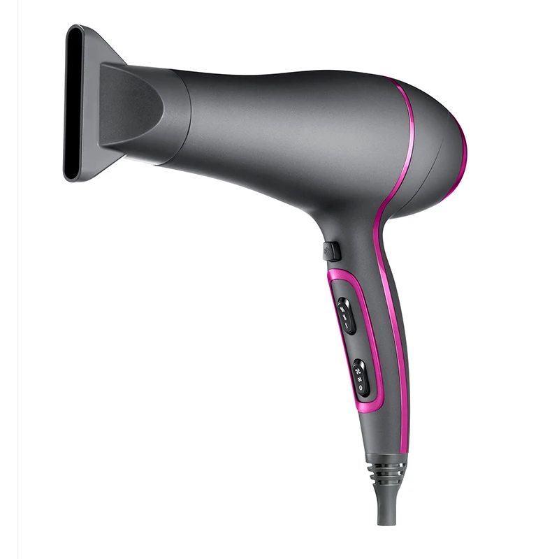 Professional Ionic Hair Dryer with DC Motor, 2 Speed & 3 Heat