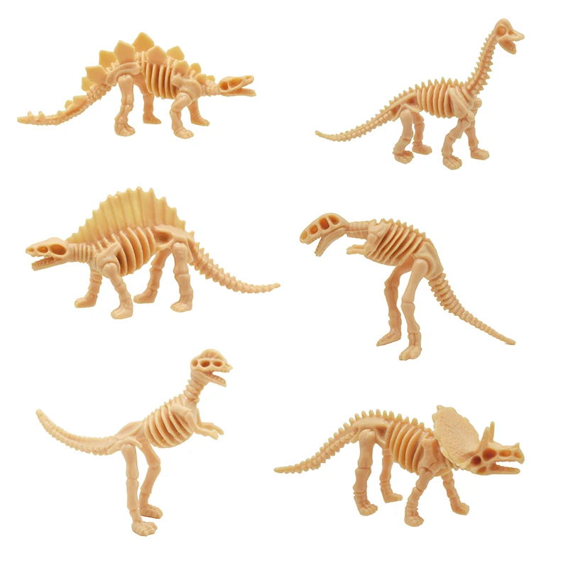 Dinosaur Skeleton Toys Pvc Scene Matching Opp Bag Packing Animal Toy ...