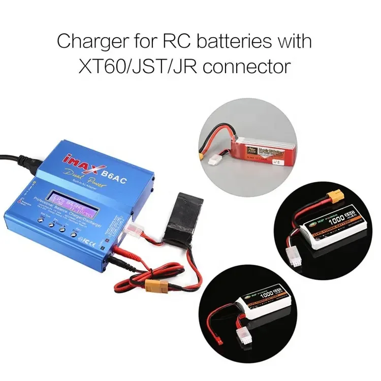 Chargeur IMAX B6AC 80W Pour Batteries RC LiPo NiMH - Neuf Minielect