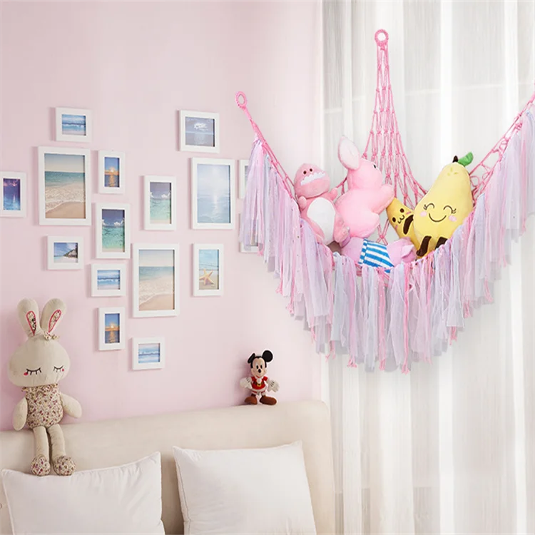 New Handmade Stuffed Animal Hammock Hammock Macrame Toy Hammock Net Buy Macrame Toy Hammock