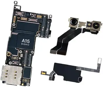 Carte mère complète pour iPhone 12 Mini 12pro Max avec Face ID 64 Go 128 Go 256 Go Carte logique 100% originale déverrouillée