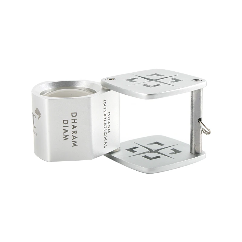 Индивидуальная лупа профессиональная Ювелирная Лупа для глаз Высококачественная Оптическая с драгоценным камнем алмазная 20 5 мм 10x