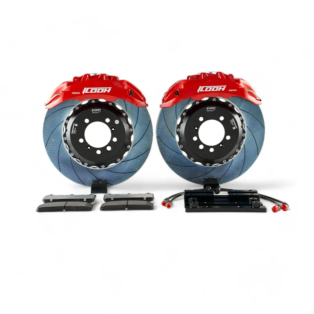 Icooh IC6 Extravagant 6 Pistons Modified Racing Big Brake Kits 380 / 390 / 410MM Brake