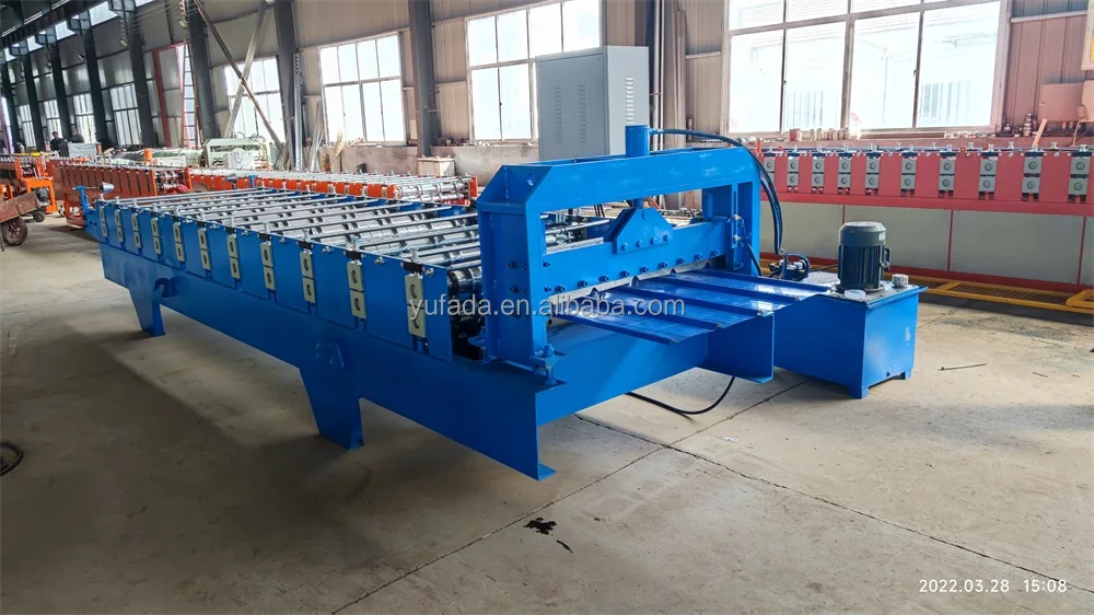 America US Type AG PBR and Rib Roofing Panel Steel Roll Forming Machine